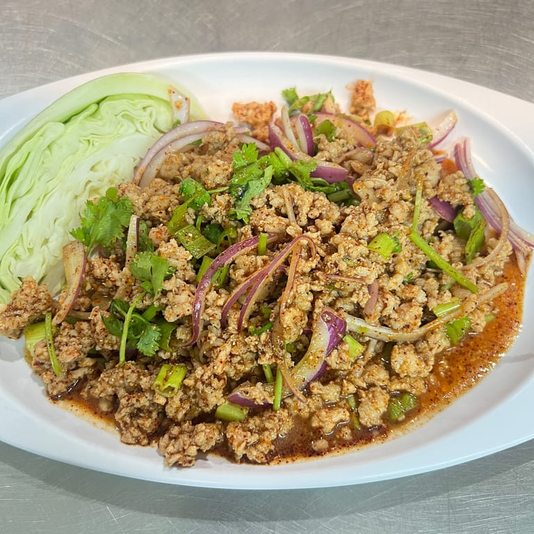 Delicious Thai Larb Salad and More