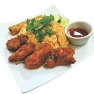Combo #1 Fried Rice with Fried Chicken