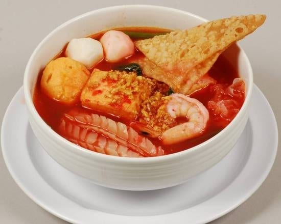 Yen Ta Fo Noodle Soup.