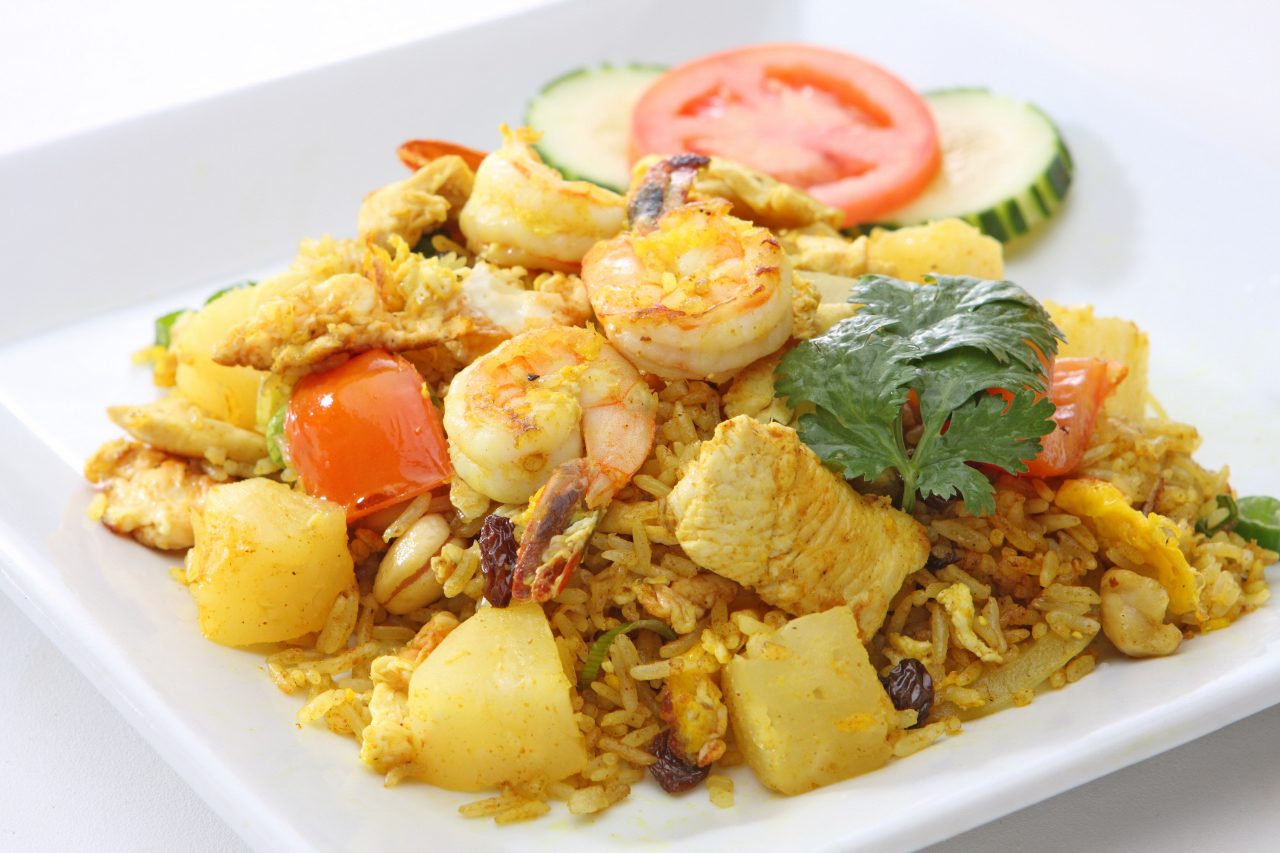 Pineapple Fried Rice.
