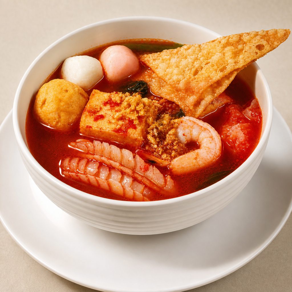 Yen Ta Fo Noodle Soup.
