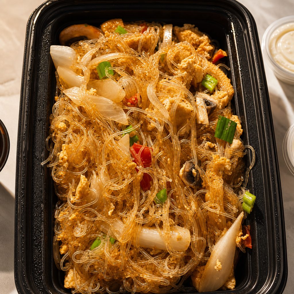 Stir-Fried Glass Noodle.