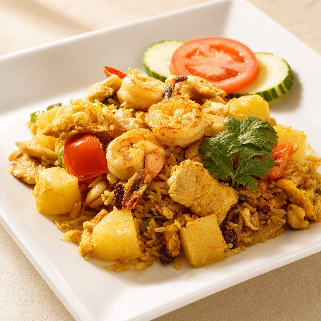 Pineapple Fried Rice.