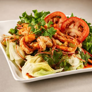 Spicy Grilled Shrimp Salad