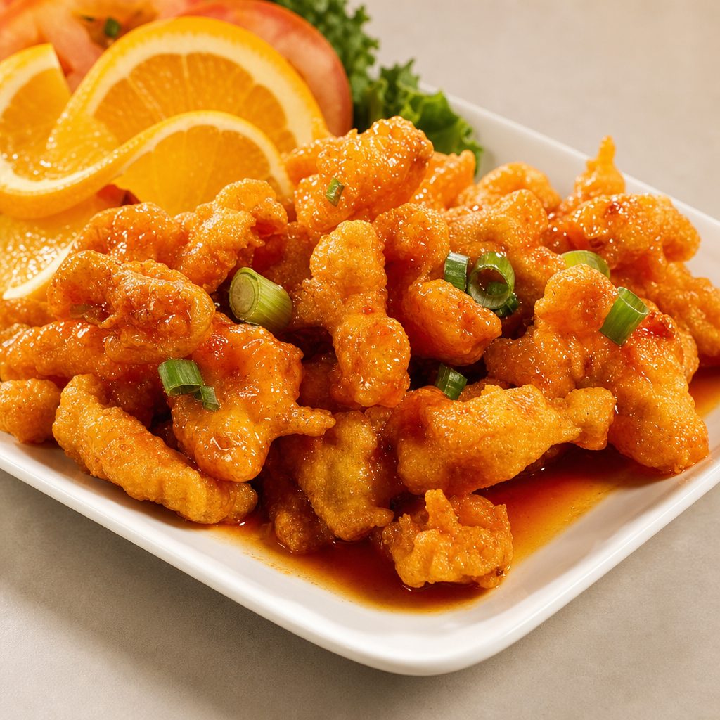 Orange Chicken.