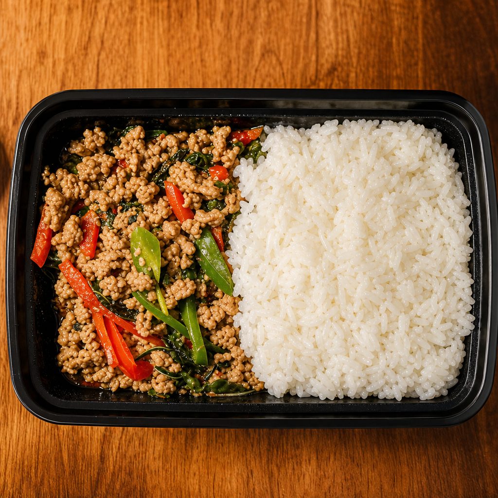 Ka-Pow Over Rice.