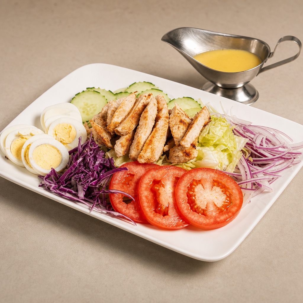 Thai Salad with Creamy Dressing.
