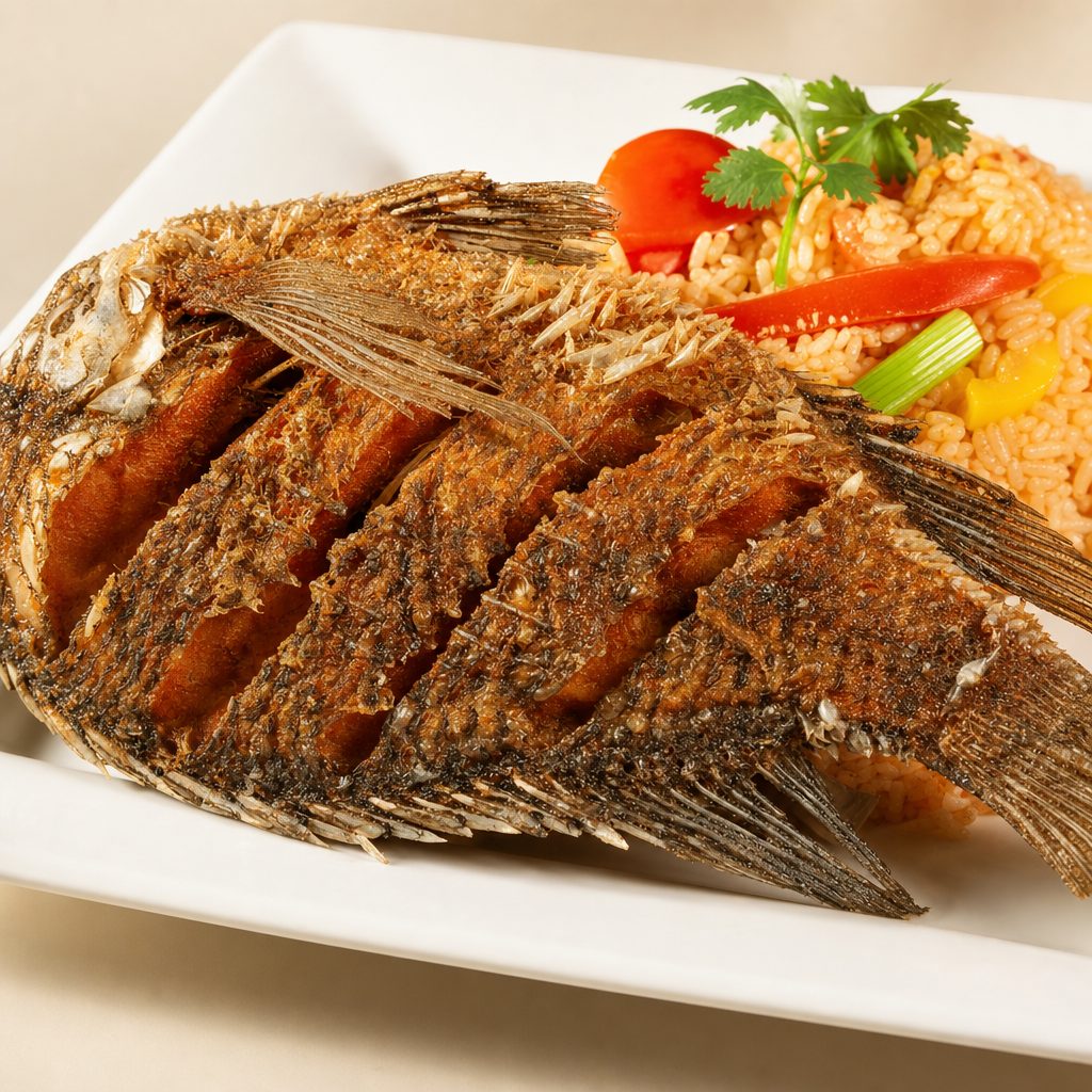Deep-Fried Tilapia with Chili Sauce.