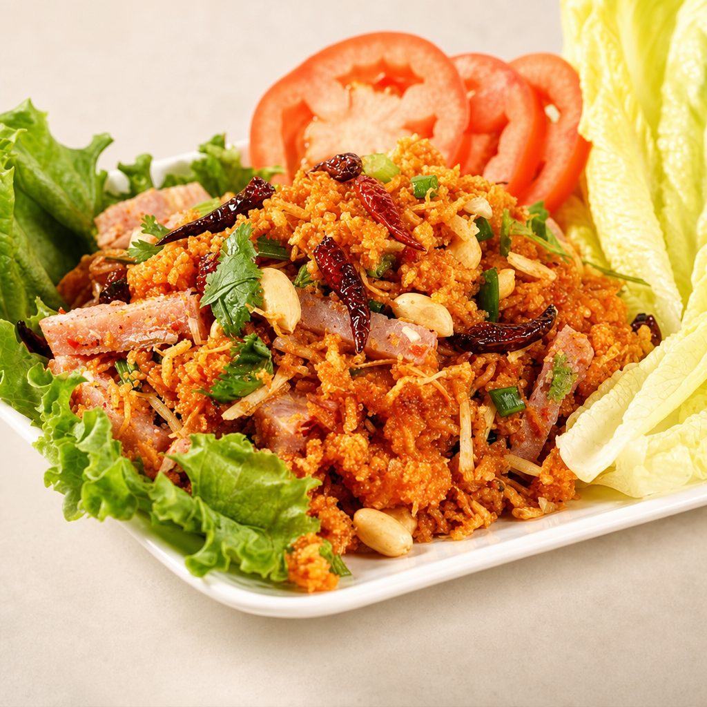 🌶️ Spicy Crispy Rice Salad.