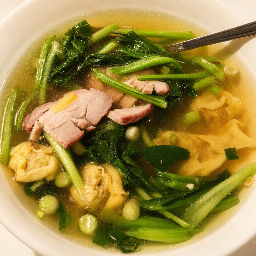 Chicken Wonton Soup.